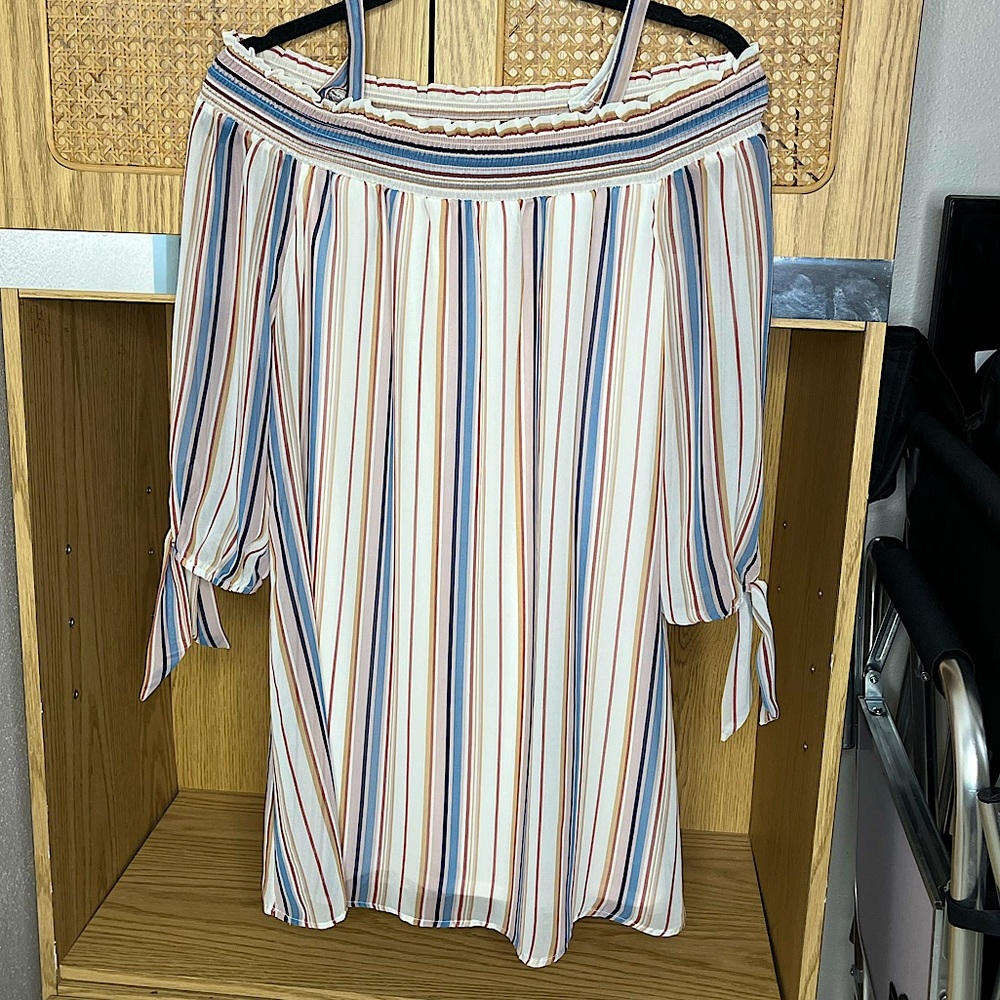 Striped Mini Dress